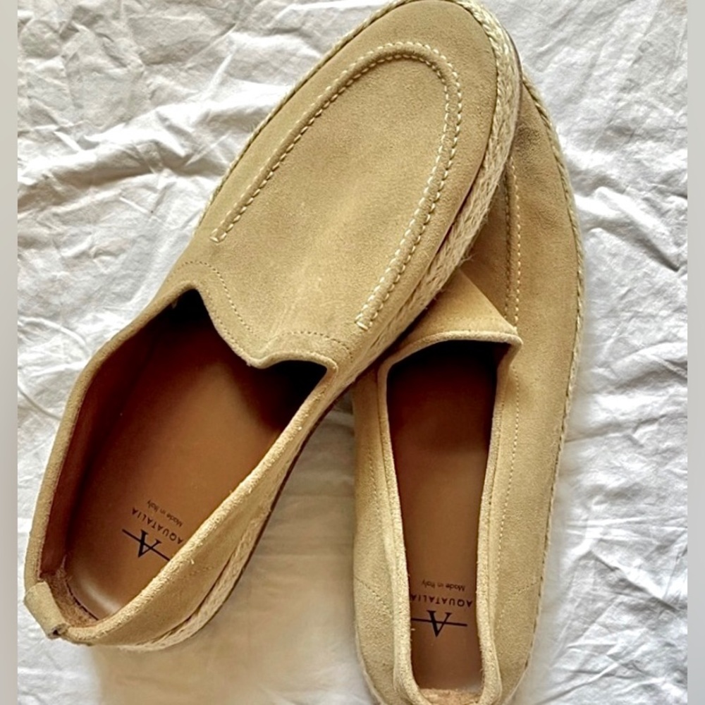 Slip On Suede Loafers Sz 10.5